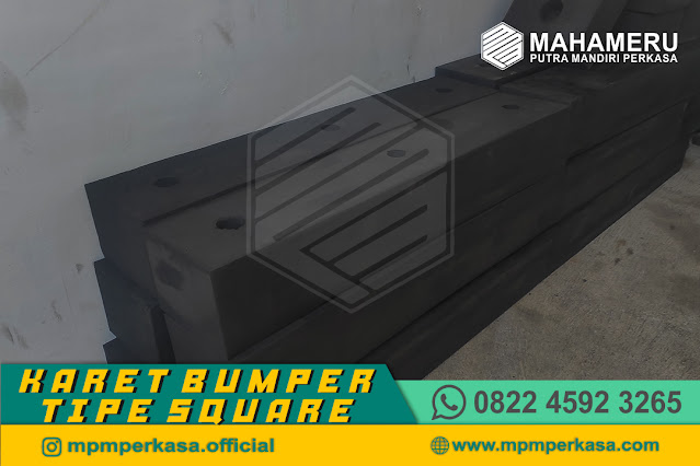 mpmperkasa,mahameruperkasa,loading dock bumper tipe square,rubber bumper tipe square,square bumper gudang,karet pelindung gudang tipe square,penyedia loading dock bumper tipe square,