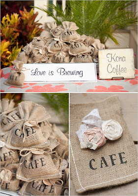 Coffee Wedding Favors