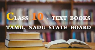 CLASS 10 - TEXT BOOKS TAMIL NADU STATE BOARD