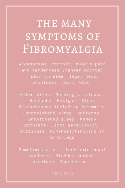 symptoms of Fibromyalgia