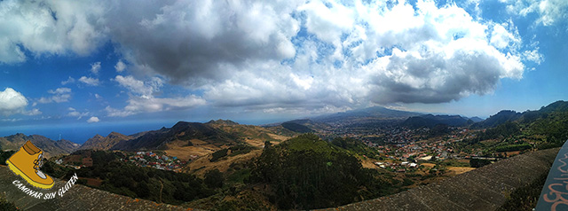 Vista panorámica desde el Mirador de La Jardina en Anaga