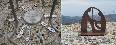 Serra del Montsant - Albarca-Sant Joan del Codolà-Grau dels 3 Esgraons-Cova Santa-Roca Corbatera-Ermita de la Mare de Déu del Montsant; Serra del Montsant i Albarca; punt geodèsic i pessebre al camí de la Serra del Montsant