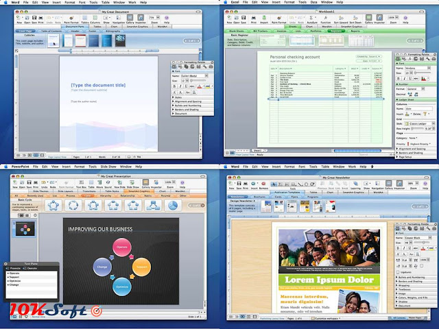 Microsoft Office 2008 for Mac OS Latest Version Free Download