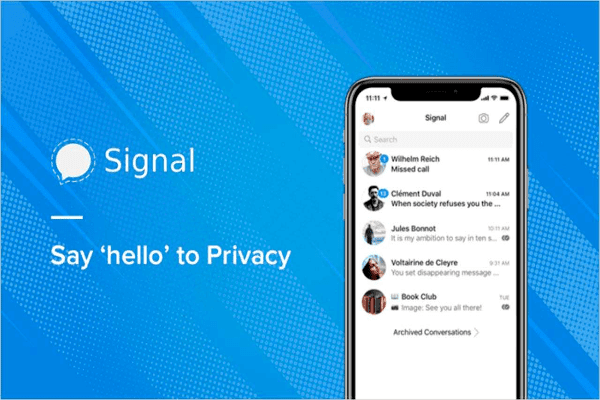Signal  تعلن عن ميزة مفيدة وجديدة على تطبيقها