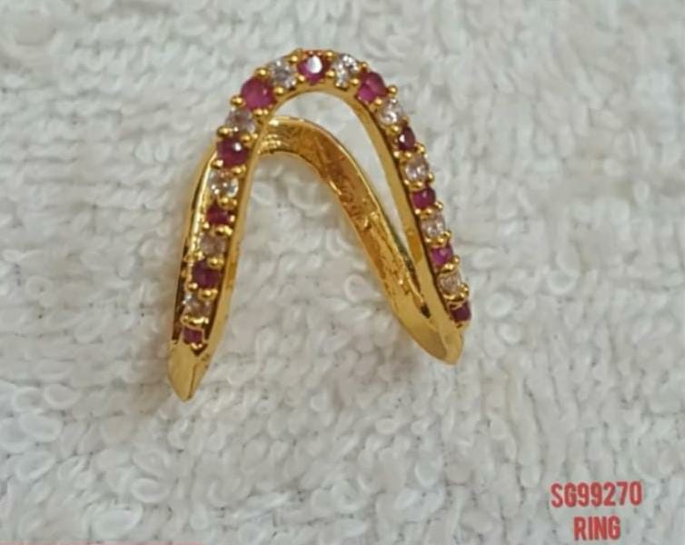 Pin by subhashini gorantla on vanki rings | Gold wedding jewelry, Gold  bride jewelry, Gold ring designs