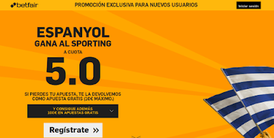 betfair Espanyol gana Sporting super cuota 5 Liga España 3 octubre