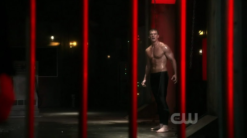 Alan Ritchson Shirtless on Smallville s10e09