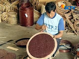 Kerajinan Bambu Sleman Cegah Pengangguran  dunia usaha