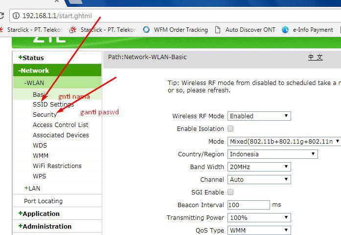 CARA SETTING MODEM PALING  MUDAH  Gambar  Unik