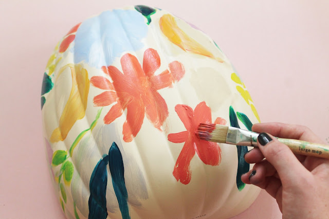 Easy Pumpkin Painting 