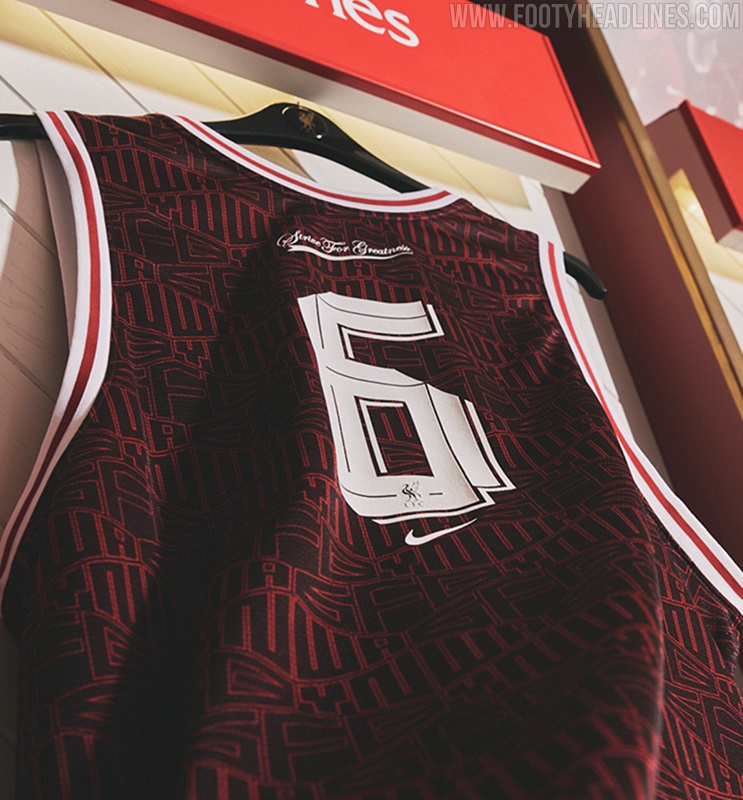 Liverpool x LeBron James 2023 Basketball Jersey Revealed - Footy Headlines