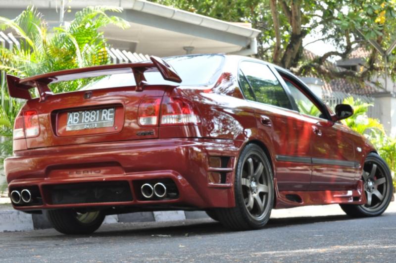 Top Inspirasi Modifikasi Honda Civic Ferio Merah