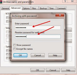 Cara Membuat Password di File RAR