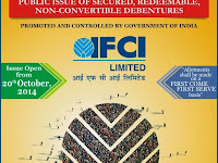 IFCI : NCD Issue Opens on October 20, 2014