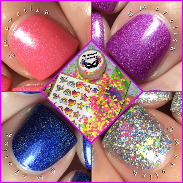 Awesome Sauce indie Box - Lisa Frank - McPolish