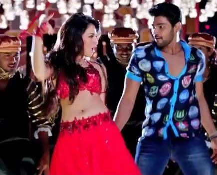 Tamanna-Shocking-Item-Song-in-Speedunnodu & Alludu_Seenu Movies-Sexy Queen Naval Showing Images