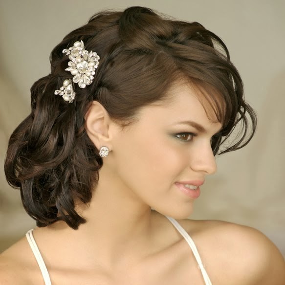 Hairstyles For Medium Length Hair Wedding Bridesmaids