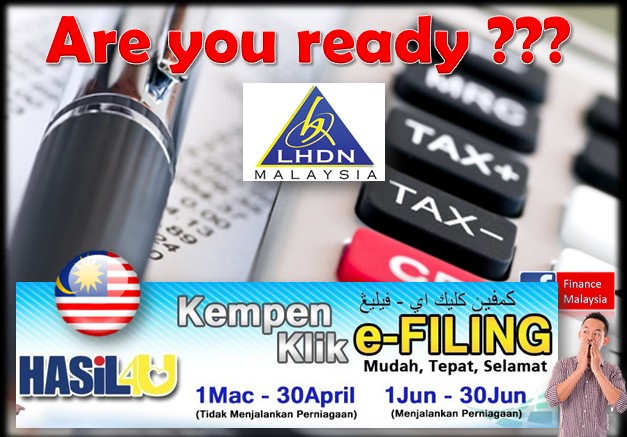 Finance Malaysia Blogspot 2016 Personal Income Tax Relief Figure Out First Before E Filing