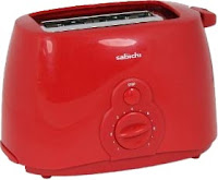 Essential 2 Slice Toaster in Red