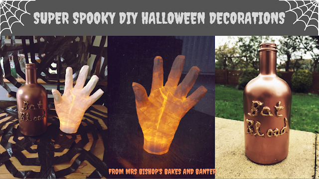 DIY Halloween crafts from Mrs Bishop's Bakes and Banter blog