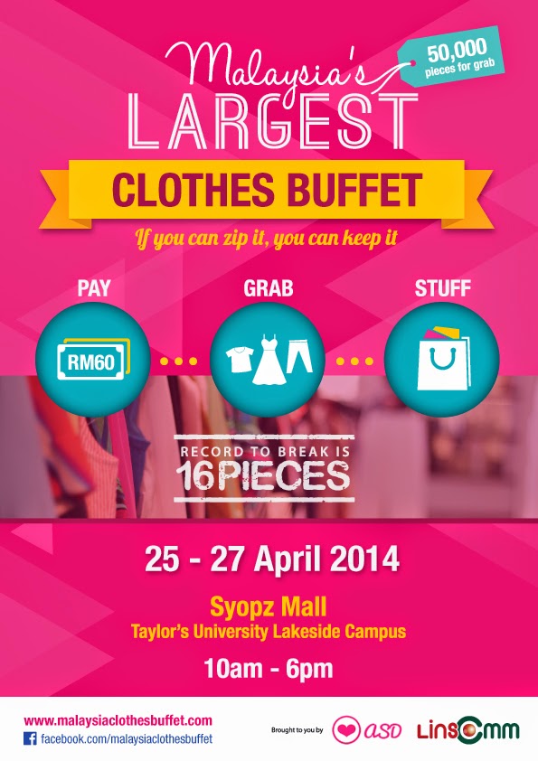 [Whats Up KL?] Malaysia's Largest CLOTHES BUFFET 2014