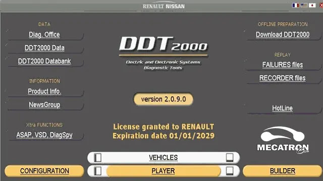 Renault DDT2000 4.0.9.2 ,nissana,nissan,renault,nissan d22,نيسان z, نيسان نافارا,نيسان قديم ,