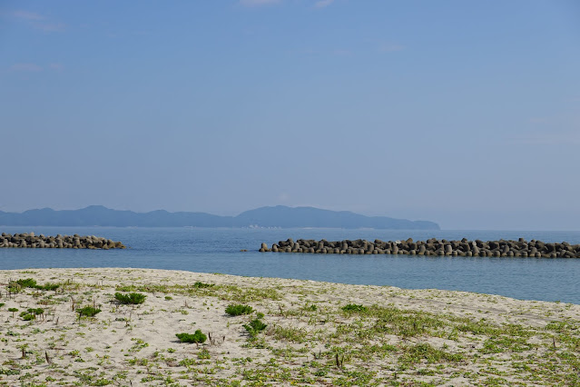 鳥取県米子市両三柳　砂浜