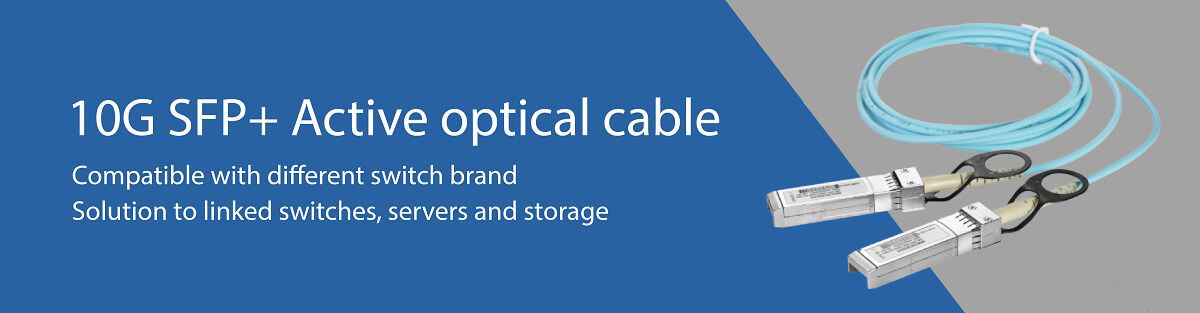 Macroreer 10G SFP+ Active Optical Cables (AOCs）