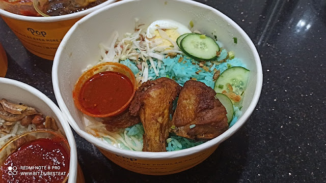 Pop Meals Ramadan Top Selection - Nasi Kerabu Ayam Goreng