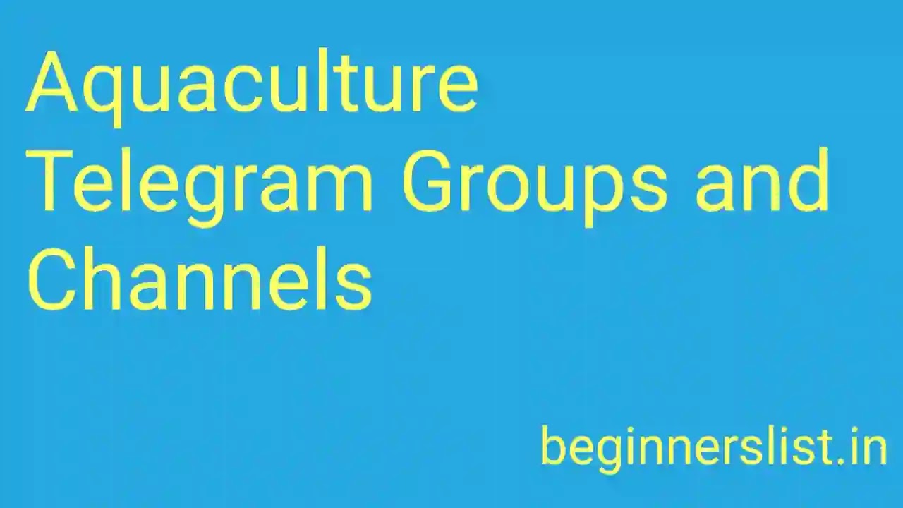 aquaculture-telegram-groups-channels
