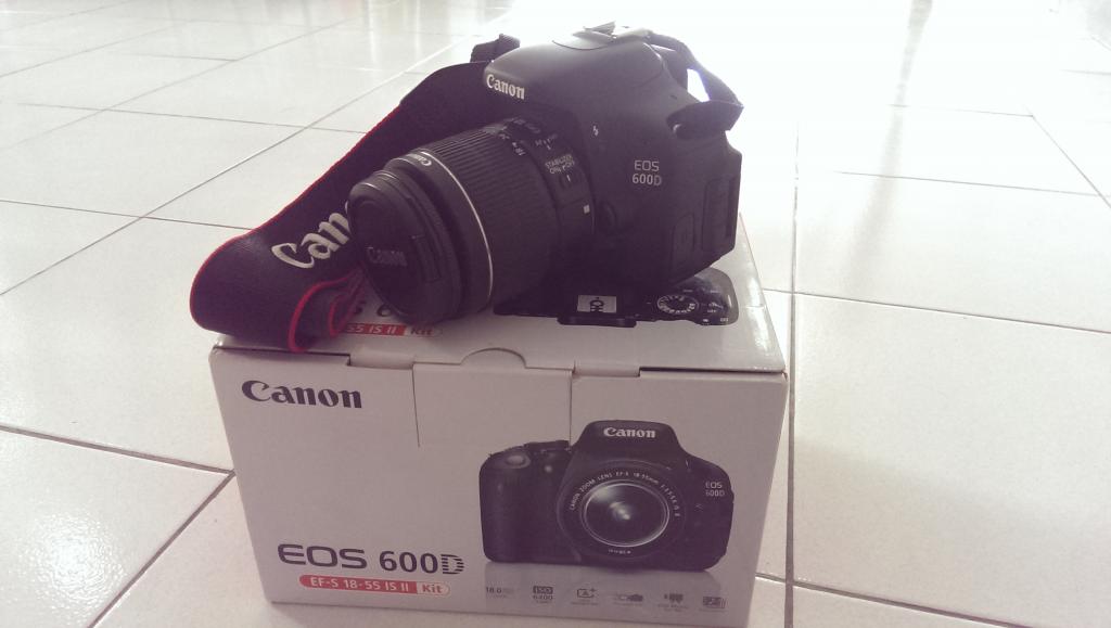 Jual Kamera EOS 600D Kit I (EF S18-55 IS II)  Media 