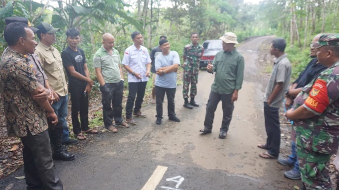 Pembangunan Jalan Desa Kemang Baru - Lubuk Tanjung Dimulai