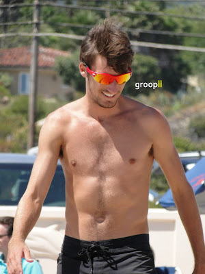 Jeff Carlson Shirtless at the NVL Malibu 2011