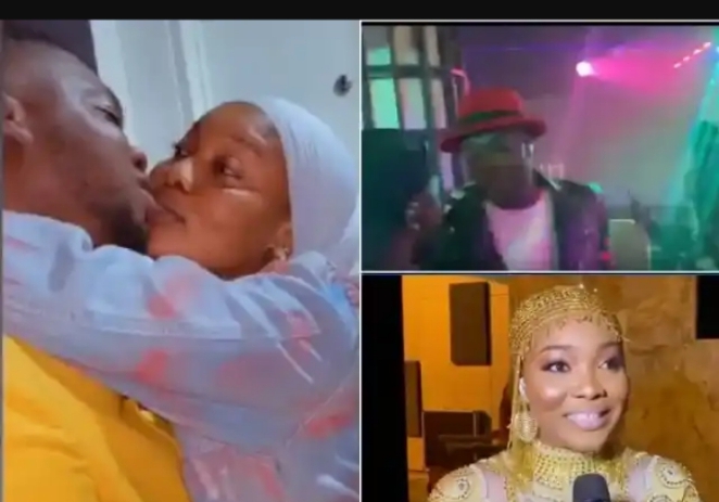 See the shocking thing Comedian Cute Abiola did to his wife