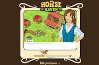 horse haven loading screen facebook game