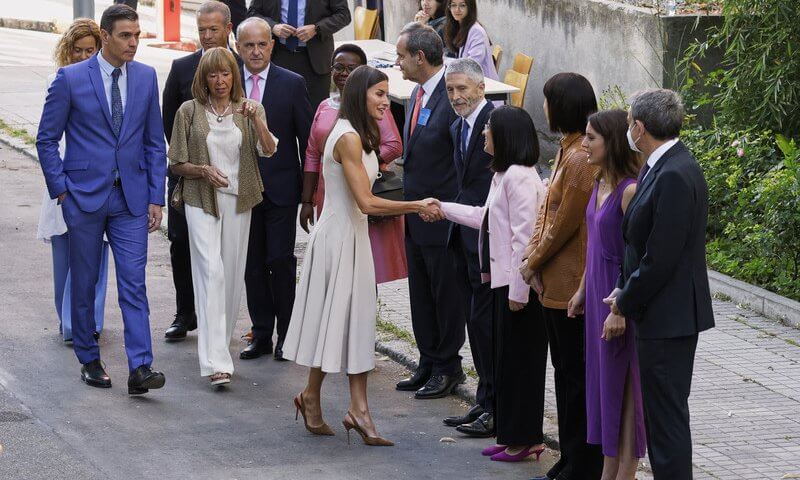 Queen Letizia attended FMxA's 'Women's Bridges' conference at UNED