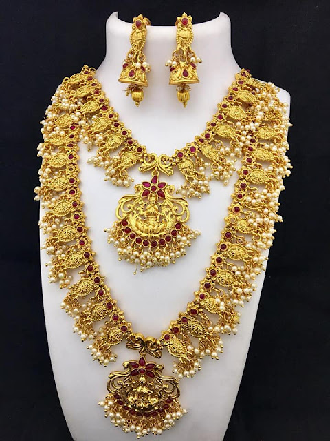 Designer Long Necklace Set 