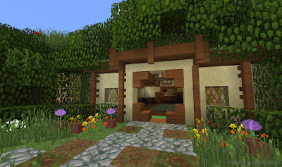 minecraft hobbiton build bag end