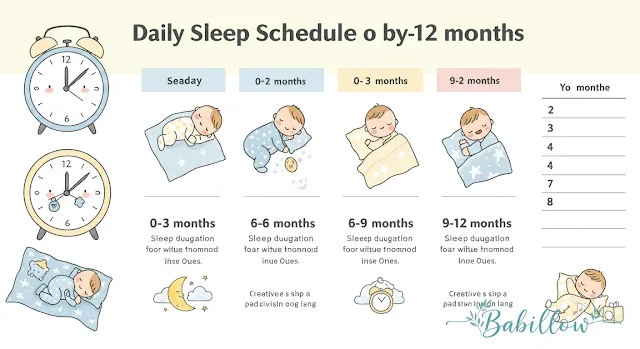 👶 How to Create a Baby Sleep Schedule