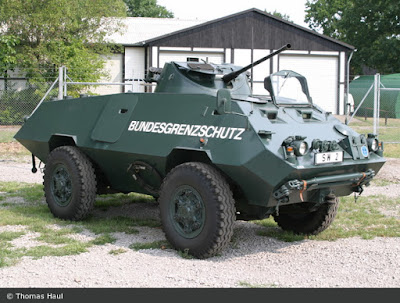 BSG SW 2 armoured car 20mm cannon