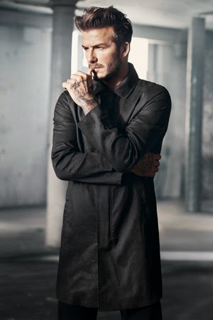 moda hombre David Beckham H&M abrigo primavera 2015