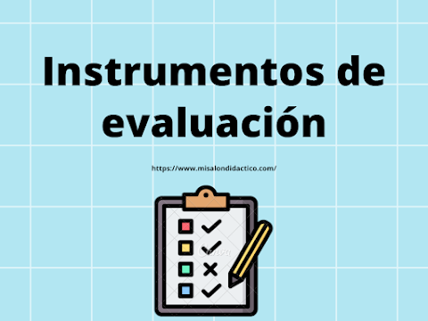 Instrumentos de evaluación