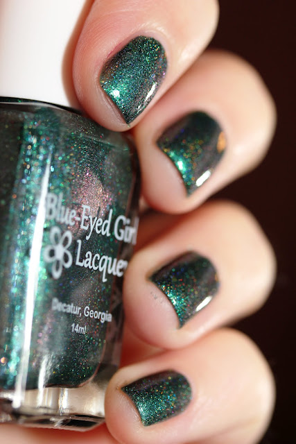 Blue-Eyed Girl Lacquer BEGL Green's Alexandrite with Me