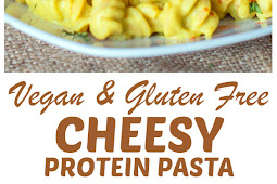 Cheesy Protein Pasta (Vegan & Gluten Free)
