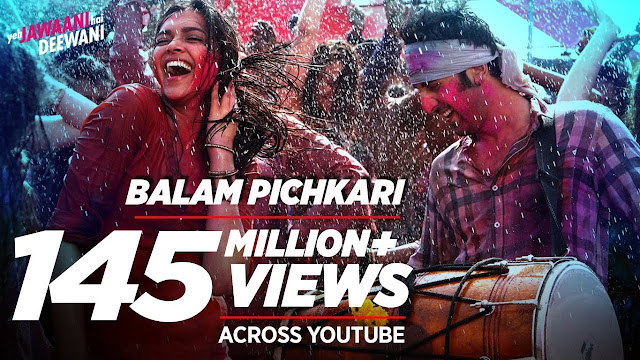 बालम पिचकारी Balam Pichkari || Holi Lyrics Song || Yeh Jawaani Hai Deewani