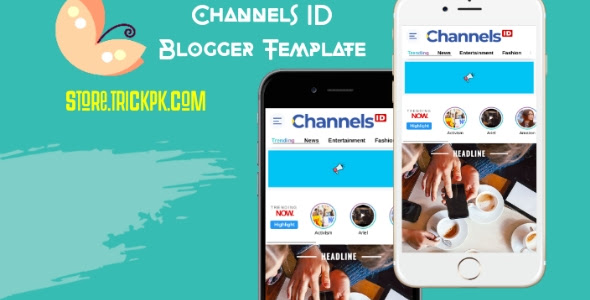 Channels ID Newest Blogger Template