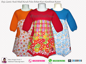 Grosir baju muslim anak perempuan harga murah dengan bahan kaos berkualitas bagus.
