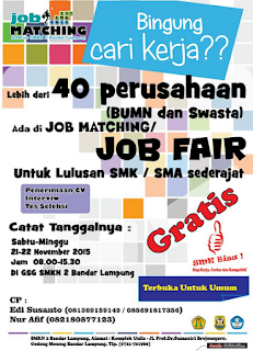 job fair di smkn 2 bandar lampung 2015-2016