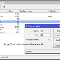 Setting SSH Tunnel Server di MikroTik 