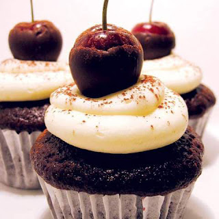 Black Forest Cup Cake Recipe